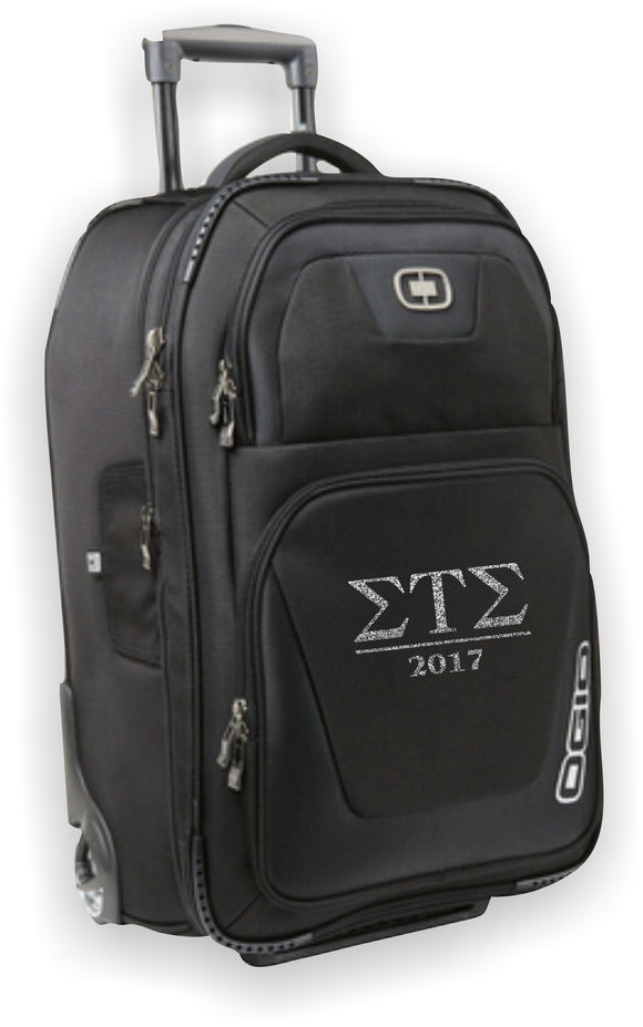 Sigma Tau Sigma- Travel Bag; OGIO®-Kickstart 22-STS-413007-BAG-BLK