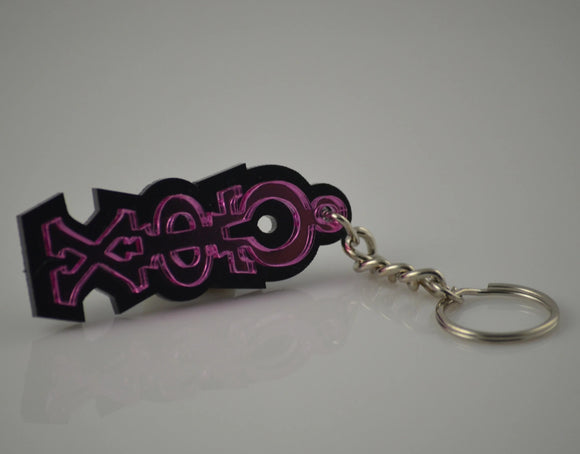 Omega Phi Chi-Keychain, Custom, Acrylic-WFC-03-KEY