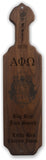 Alpha Phi Omega-Paddle, Custom, Laser Engraved, 21 Inch-AFW-01-PDL-21