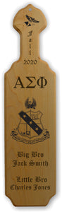 Alpha Sigma Phi-Paddle, Custom, Laser Engraved, 21 Inch-ASF-01-PDL-21