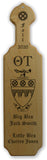 Theta Tau-Paddle, Custom, Laser Engraved, 21 Inch-QT-01-PDL-21