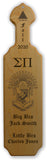 Sigma Pi-Paddle, Custom, Laser Engraved, 21 Inch-SP-01-PDL-21