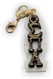 Sigma Pi Alpha-PURSE Zipper Pull Keychain-SPA-03-KEY-ZIPPULL